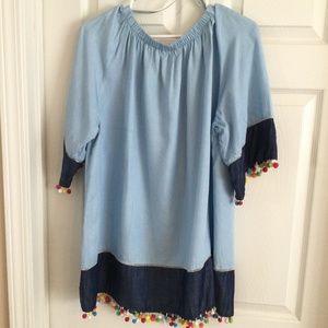 Ali Miles Soft Denim Shirt